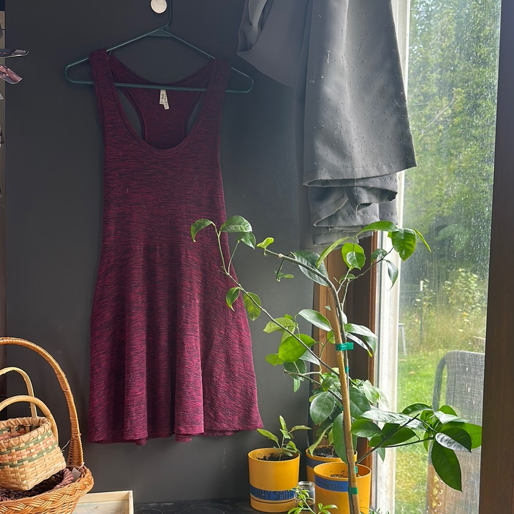 Mudd Burgundy Casual Dress